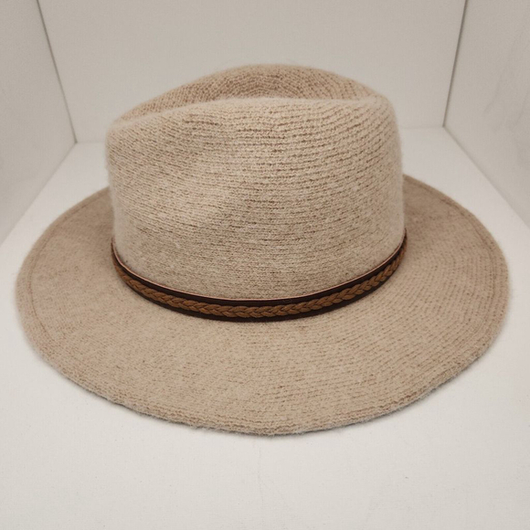 Wool Felt Outback Western Style Cowboy Hat Australian Crushable Sun Hat Beach - Picture 4 of 9